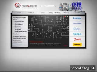 Zrzut ekranu strony www.fluidcontrol.pl