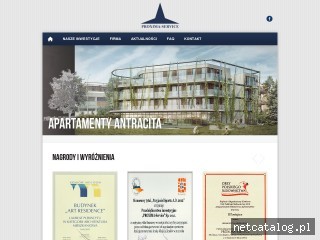 Zrzut ekranu strony www.proxima-service.pl
