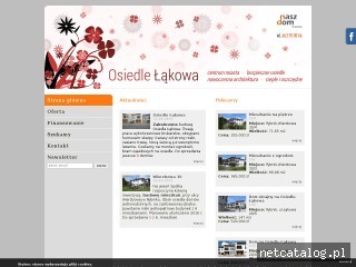 Zrzut ekranu strony www.naszdom.rybnik.pl