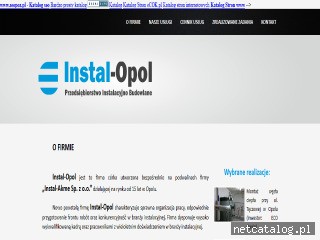 Zrzut ekranu strony instal-opol.pl