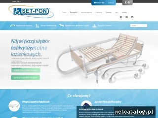 Zrzut ekranu strony www.setpon.pl