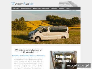 Zrzut ekranu strony wynajem-auta.com