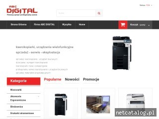 Zrzut ekranu strony abcdigital.sklep.pl