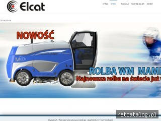 Zrzut ekranu strony elcat.biz