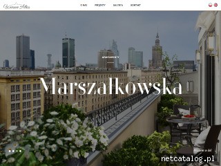 Zrzut ekranu strony warsaw-attics.pl
