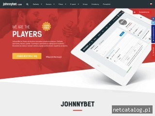 Zrzut ekranu strony pl.johnnybet.com