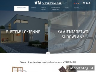 Zrzut ekranu strony www.vertimar.pl