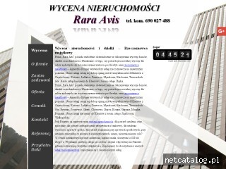 Zrzut ekranu strony www.wycena-24.pl