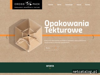 Zrzut ekranu strony crosspack.pl