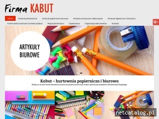 Zrzut ekranu strony www.kabut-pszow.com.pl