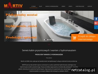 Zrzut ekranu strony www.martiv.pl