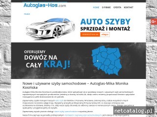 Zrzut ekranu strony autoglas-kos.com