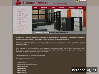 Zrzut ekranu strony www.tucanopolska.com.pl