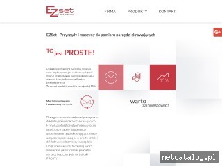 Zrzut ekranu strony www.ezset.pl