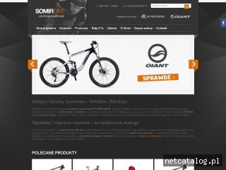 Zrzut ekranu strony somir-bike.pl