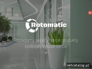 Zrzut ekranu strony rotomatic.pl