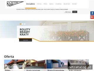 Zrzut ekranu strony www.roll-adam.com.pl