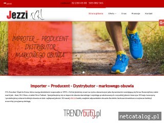 Zrzut ekranu strony obuwie-jezzi.com.pl