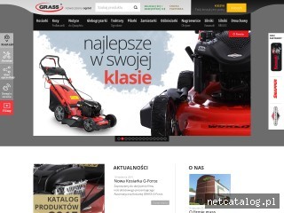 Zrzut ekranu strony grass.com.pl