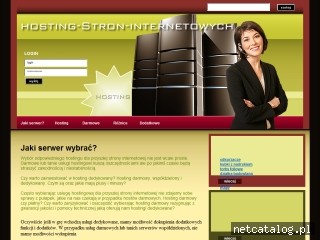 Zrzut ekranu strony hosting.internetowe.ws