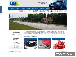 Zrzut ekranu strony agm.waw.pl