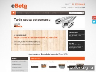 Zrzut ekranu strony ebeta.com.pl