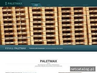 Zrzut ekranu strony www.paletmax.pl