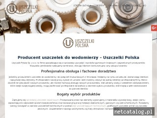 Zrzut ekranu strony uszczelkipolska.pl