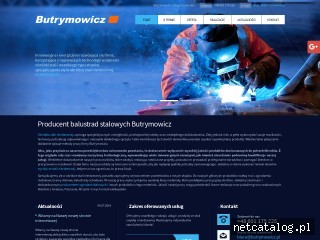 Zrzut ekranu strony www.butrymowicz.pl