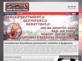 Zrzut ekranu strony dezynsekcjahemmerlingbydgoszcz.pl