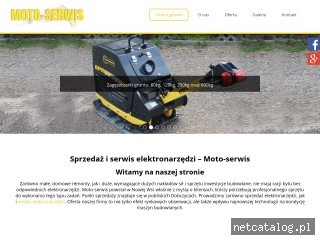Zrzut ekranu strony dobczyce-motoserwis.pl