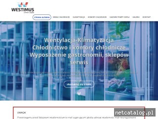 Zrzut ekranu strony westimus.pl