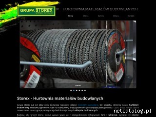 Zrzut ekranu strony www.storex.com.pl