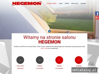 Zrzut ekranu strony hegemon24.com.pl