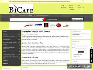 Zrzut ekranu strony sklep-bicafe.pl