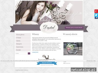 Zrzut ekranu strony www.dastal.com.pl