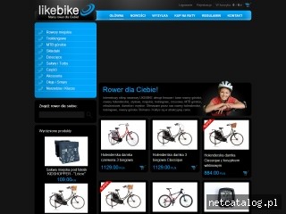 Zrzut ekranu strony www.likebike.pl