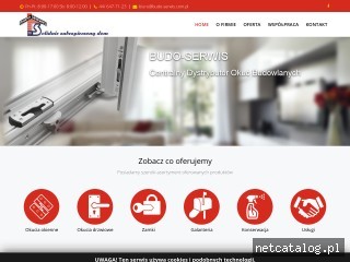 Zrzut ekranu strony budo-serwis.com.pl