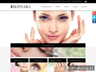 Zrzut ekranu strony www.studiobednara.pl