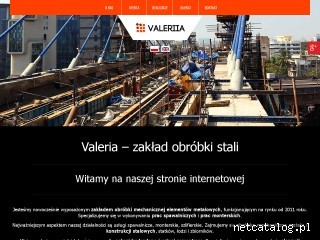 Zrzut ekranu strony www.valeriia.com.pl