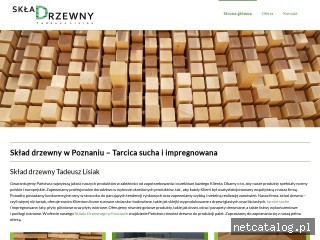 Zrzut ekranu strony sklad-drzewny.pl