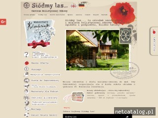 Zrzut ekranu strony www.siodmylas.pl