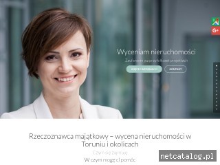 Zrzut ekranu strony rzeczoznawcamajatkowytorun.pl