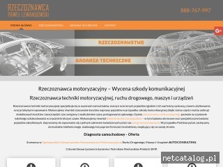 Zrzut ekranu strony rzeczoznawca-auto.pl