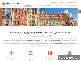 Zrzut ekranu strony przewodnikgawa.pl