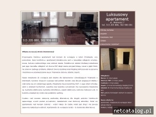 Zrzut ekranu strony www.apartamentgdynia.com