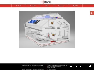 Zrzut ekranu strony www.rotal.pl