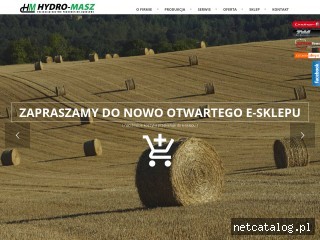 Zrzut ekranu strony hydro-masz.pl