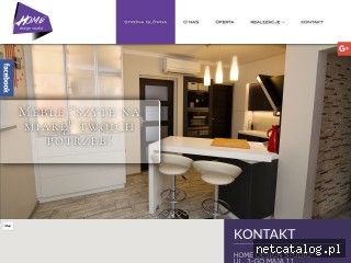 Zrzut ekranu strony homedesignstudio.pl