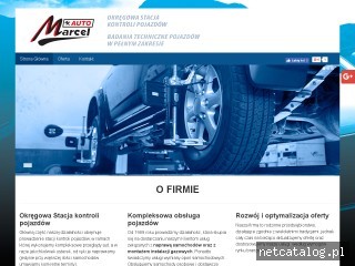 Zrzut ekranu strony auto-marcel.pl